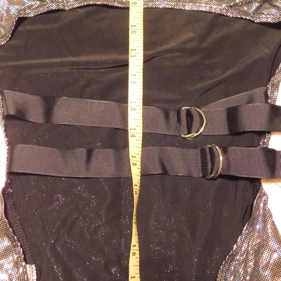 FASHION NOVA Seductive Iridescent Bodysuit New XS - Picture 6 of 9